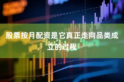 股票按月配资是它真正走向品类成立的过程